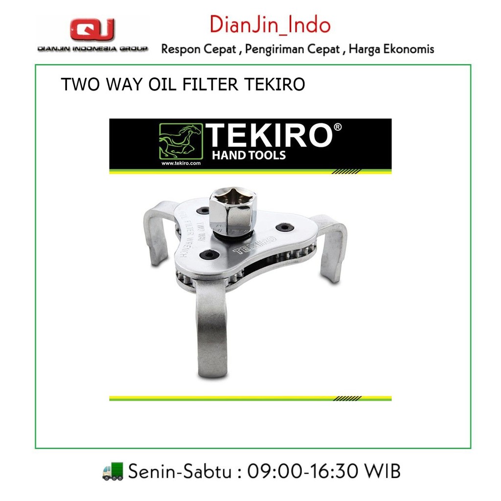 TWO WAY OIL FILTER TEKIRO