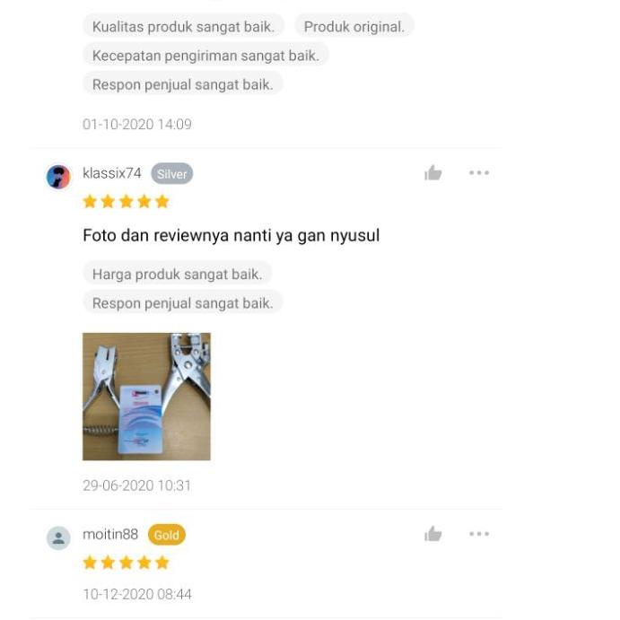 

BISA COD ✔️Pembolong Kertas 1 Lubang/eyelet Punch/ Alat Pembolong MIKA/KARTON Kw Trio 9718|KD5