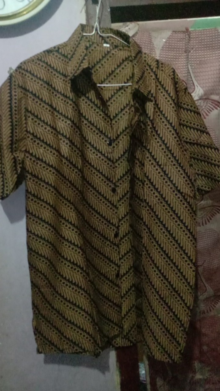 Big Sale Kemeja Batik Pria Lengan Pendek Baju Batik Pria M L Xl Xxl Jumbo Batik Kantor Modern Murah