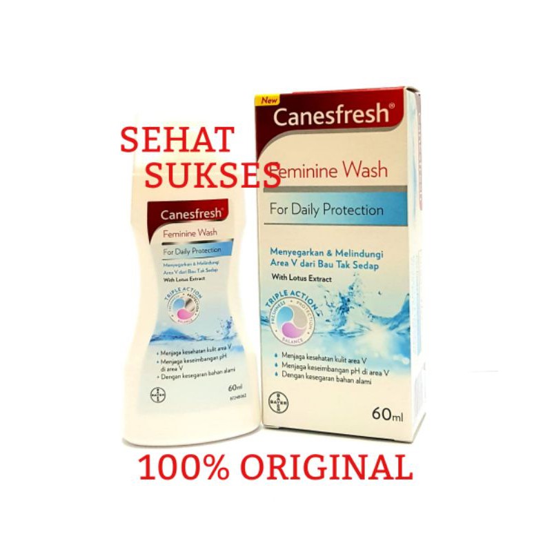 Canesfresh Feminine Wash Triple Action 60 ml