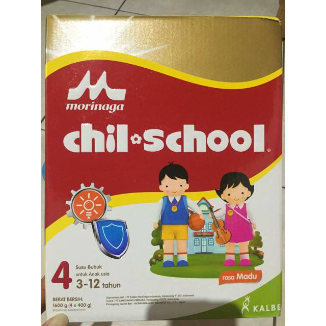 Morinaga Chil School Reguler 1600 gram Rasa Madu