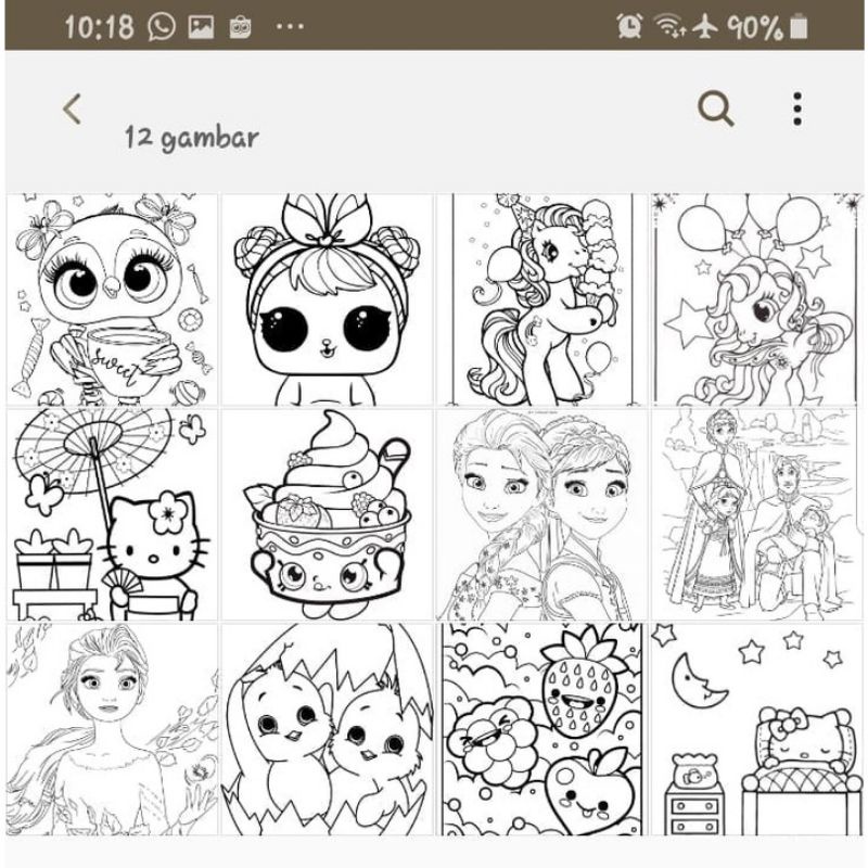 

Buku Mewarnai Buku Karakter untuk Mewarnai Buku Aktivitas ( AB-06 )