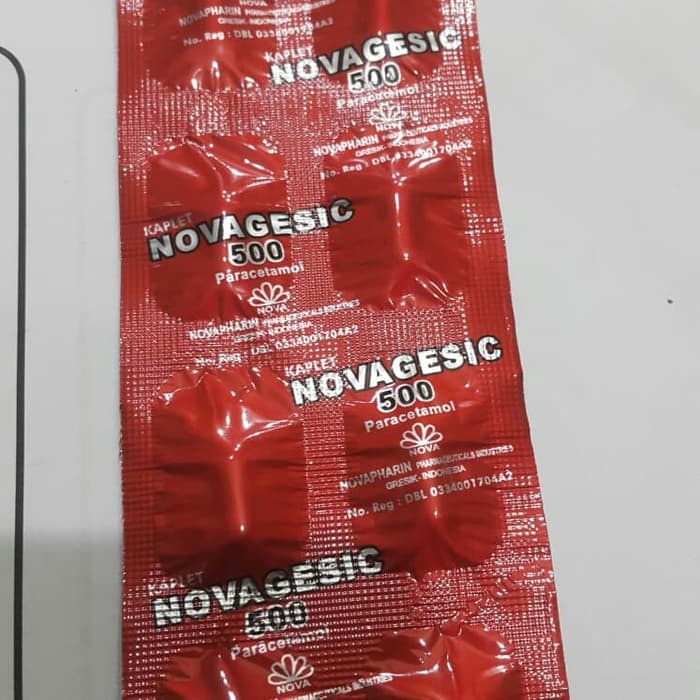 NOVAGESIC TABLET PARACETAMOL 500MG OBAT DEMAM