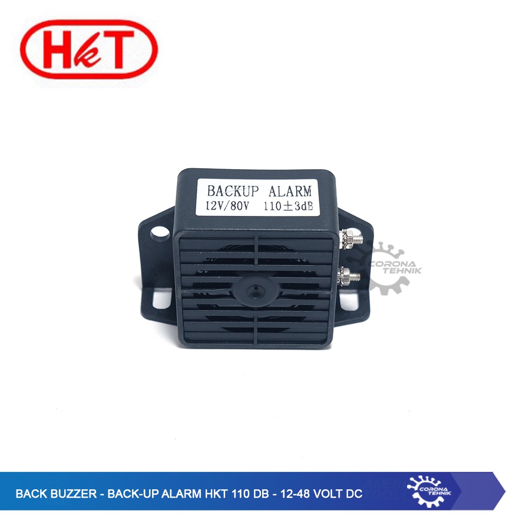 Back Buzzer - Back-Up Alarm HKT 110 dB - 12-48 Volt DC