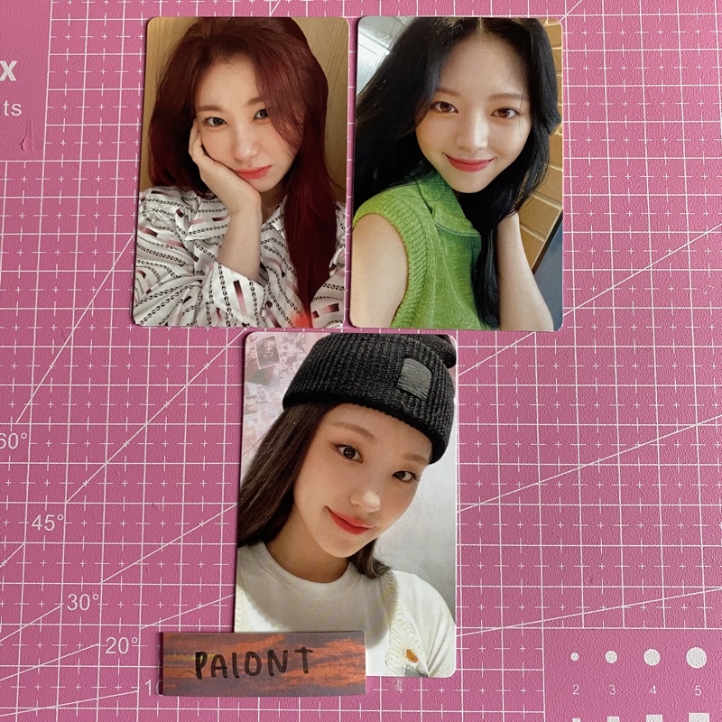 no bad days agustus august itzy chaeryeong photocard nbd