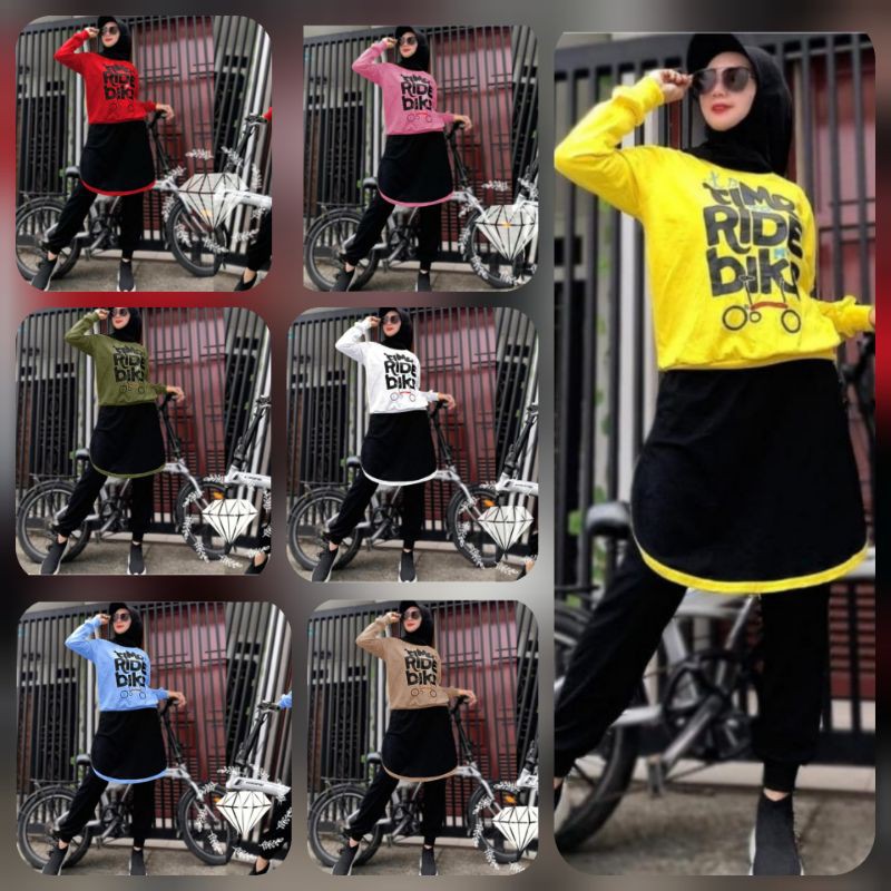 SET CELANA TR ZLQ BIKER GOWES MS ADA VIDEO PRODUK ASLI