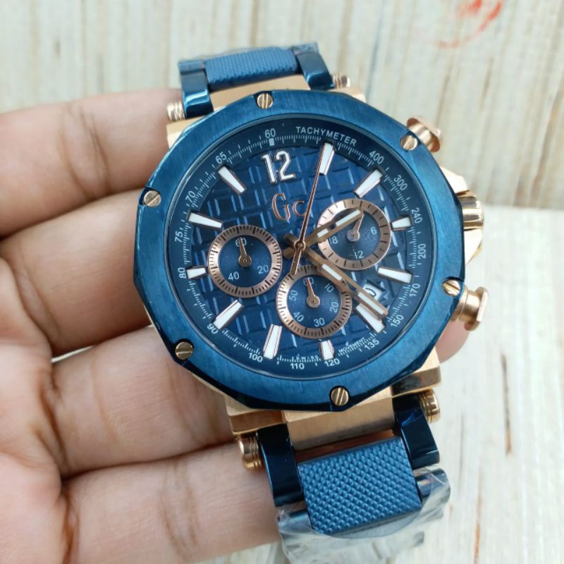 JAM TANGAN PRIA GUESS GC RANTAI