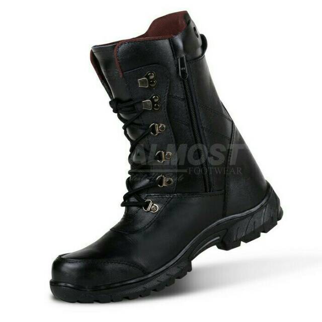 Sepatu Boots PDL Safety Skienz Venom Kulit Sapi Asli