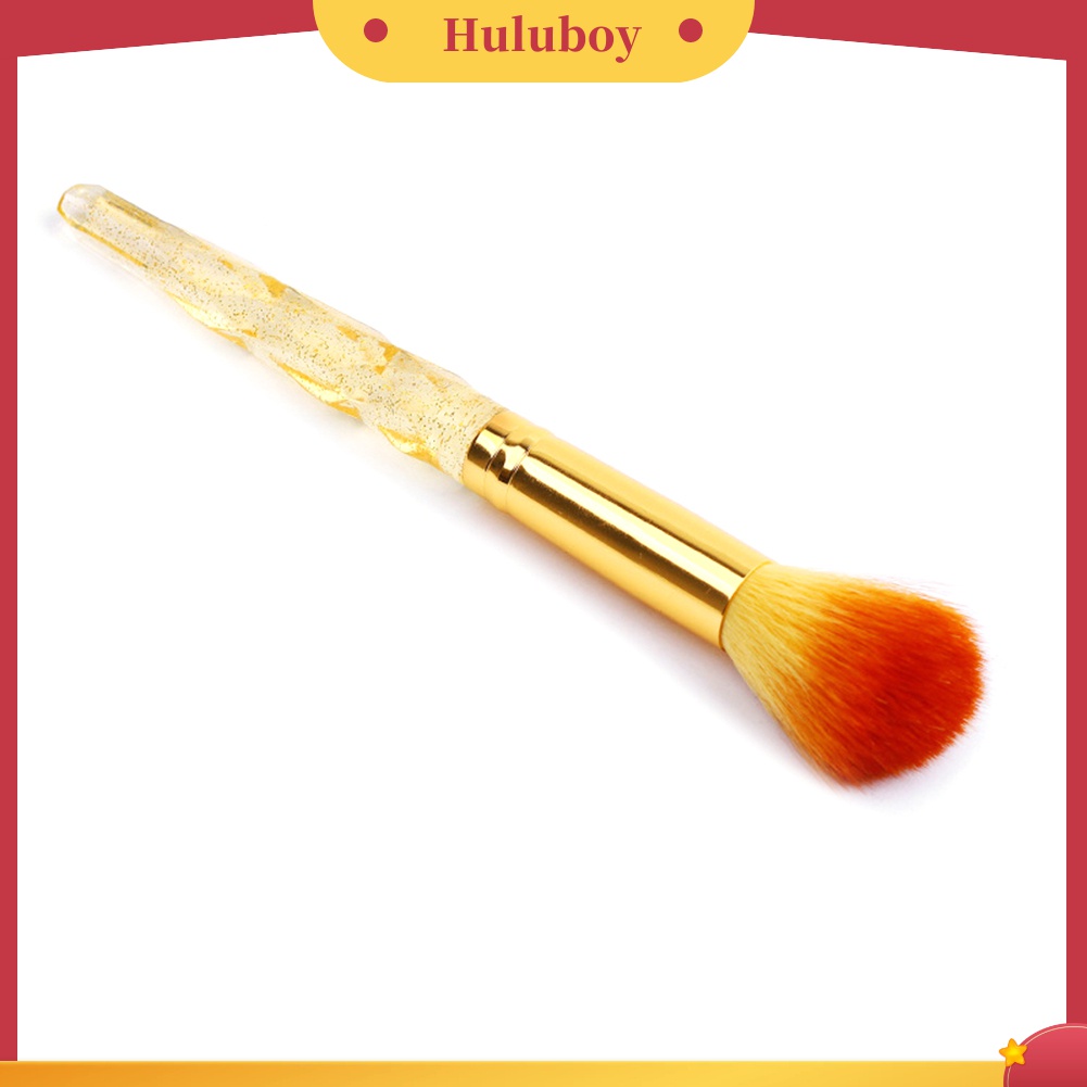 Huluboy Huluboy♡ Brush Bulu Lembut Warna-Warni Untuk Membersihkan Kutek Gel UV Manicure / Pedicure