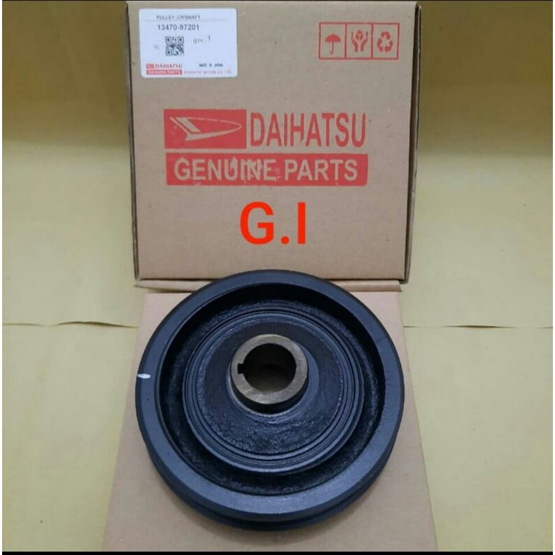 Pully Kruk As Pully Ker As Damper Pulley Crankshaft Daihatsu Xenia 1000cc 1.0 1000 cc