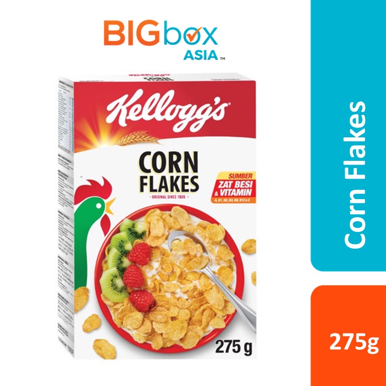 Kelloggs Cereal Sereal - Corn Flakes 275g