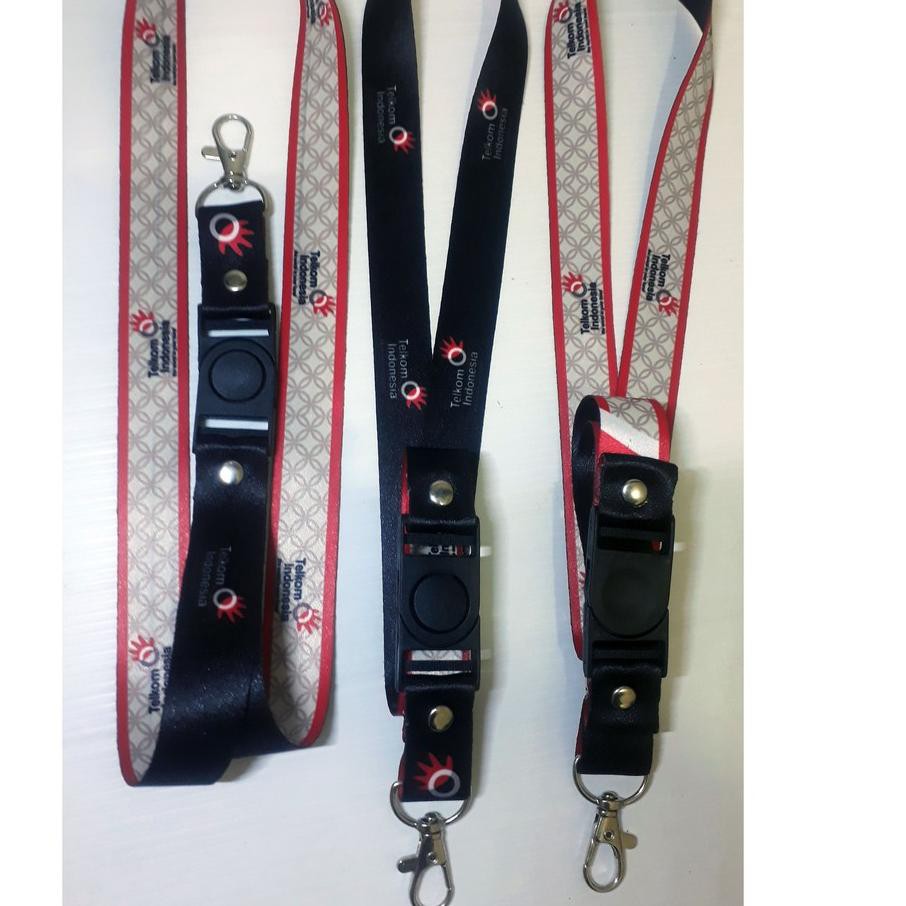 

(kode-713) Lanyard Gantungan Id Card Telkom Indonesia ,,