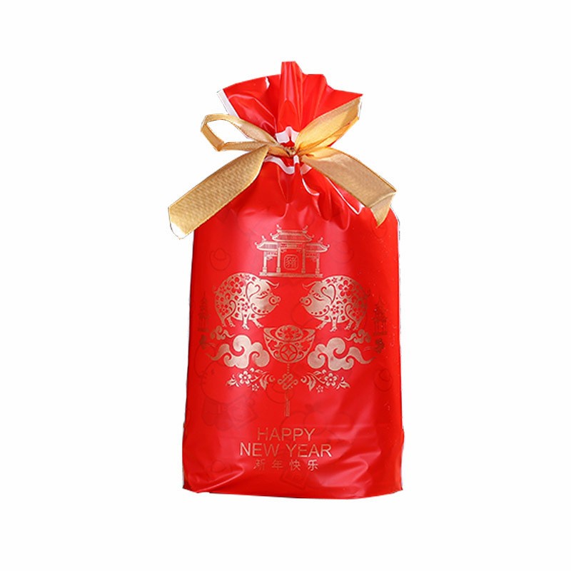 drawstring Plastic Goodie Bag / plastik bungkus permen lamaran