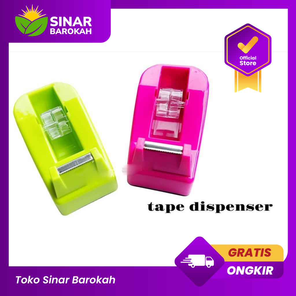 

TAPE DISPENSER ISOLASI KECIL / TAPE DISPENSER KECIL