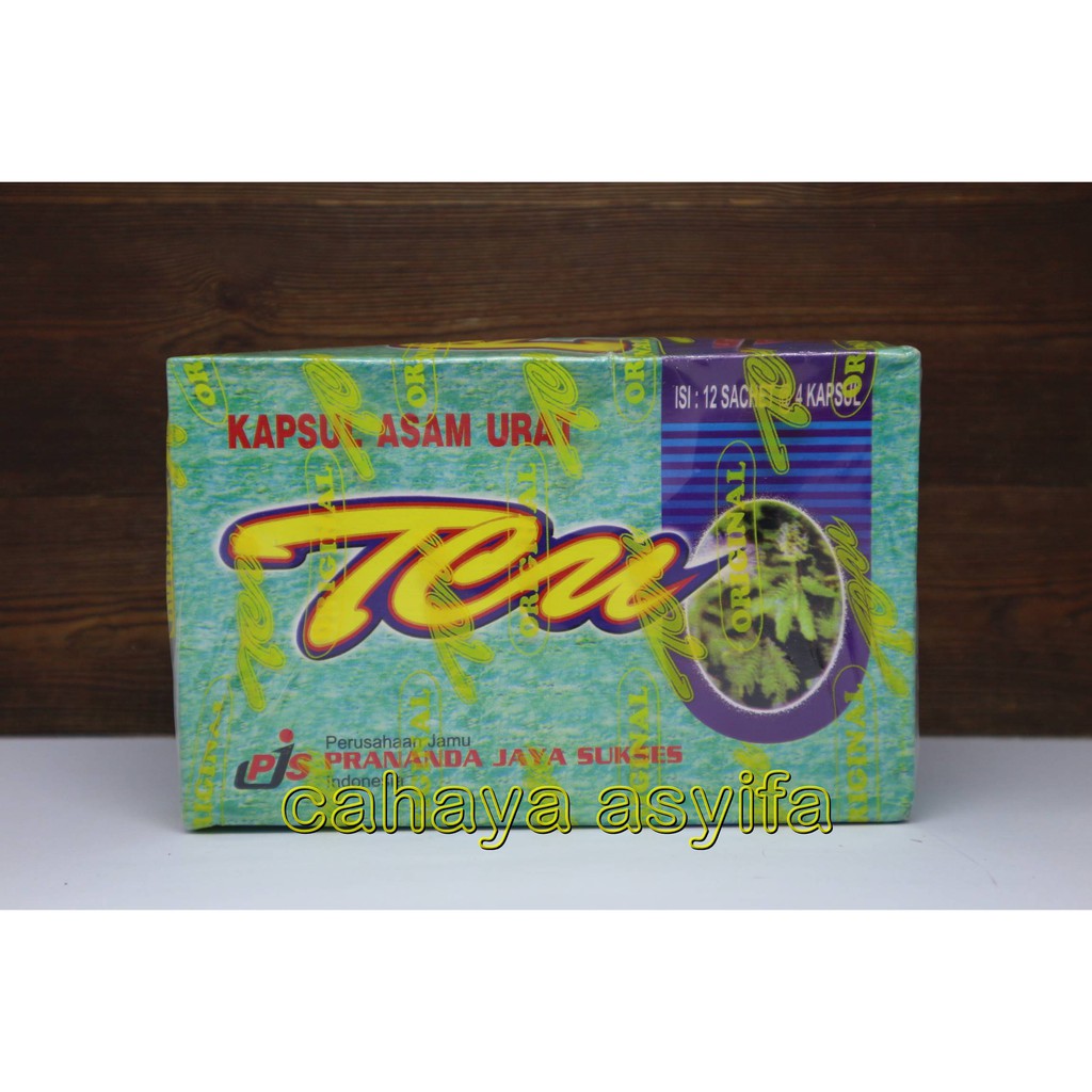Tcu/Ten kapsul asam urat original