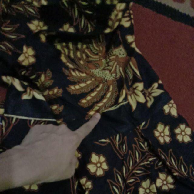 Baju Batik Couple Keluarga Anak Gamis Super Jumbo Manuk Tarung