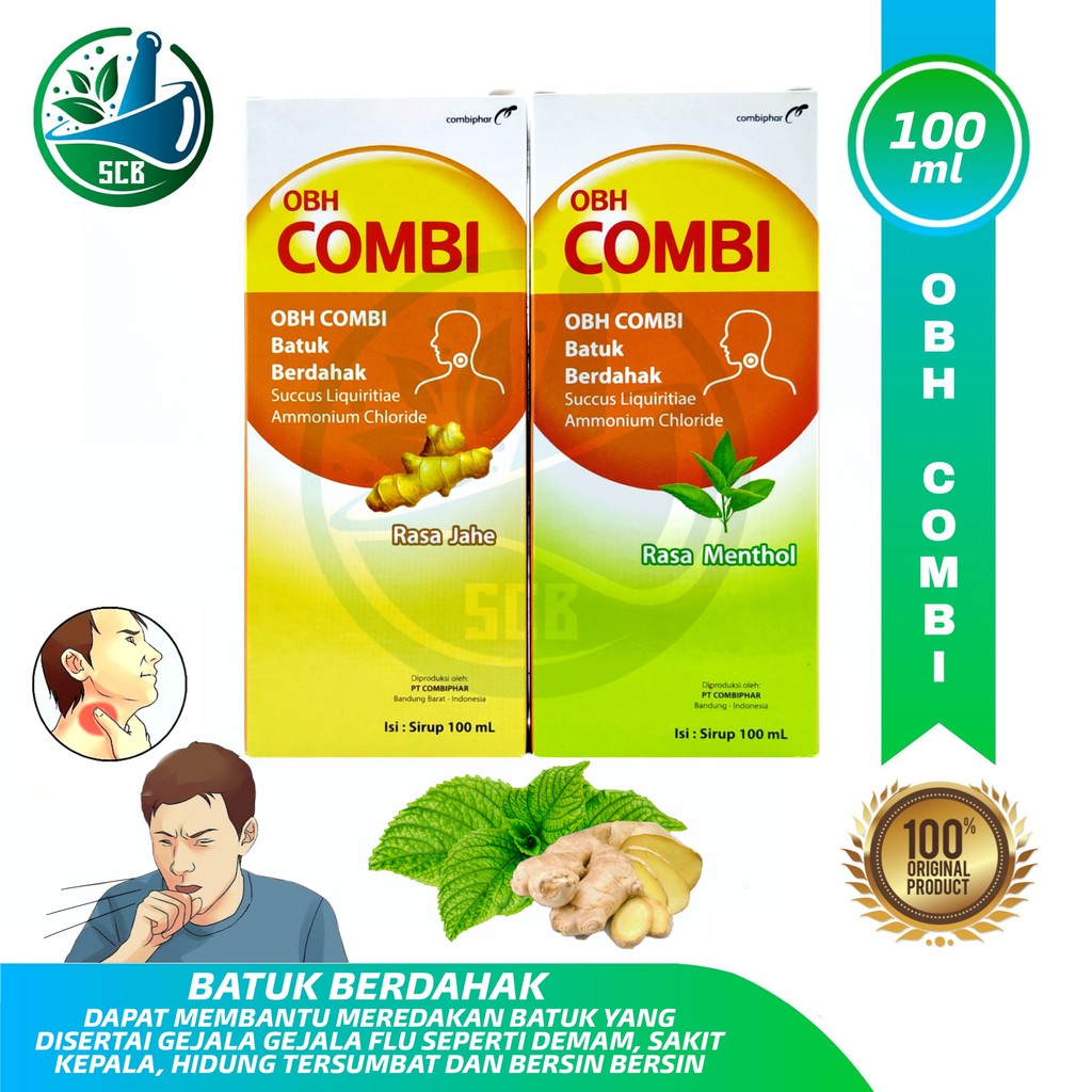 OBH Combi Batuk Berdahak 100ml - Obat Batuk Berdahak