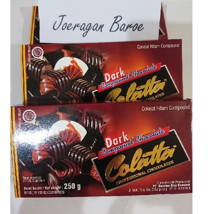 Coklat batang coklat compound collata 250 gram