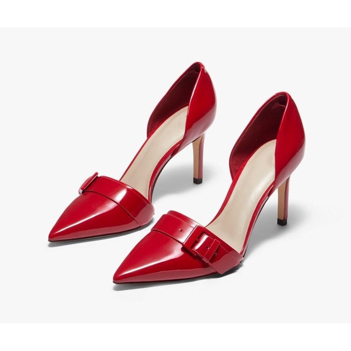 SEPATU WANITA CK POINTED TOE HIGH HEELS S918