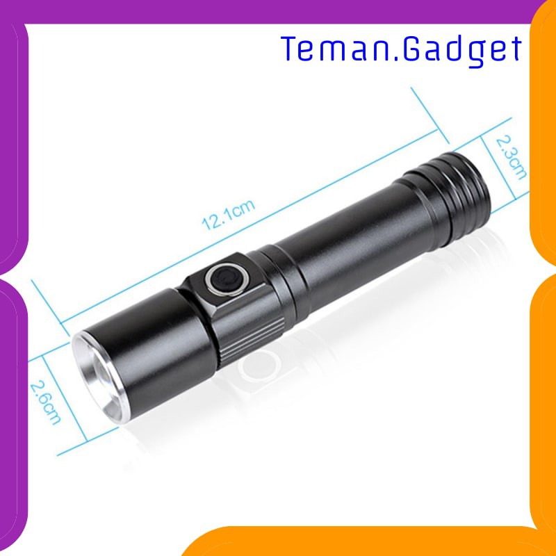 TG-IE105 TaffLED Senter LED Mini Waterproof Magnetic - WT518