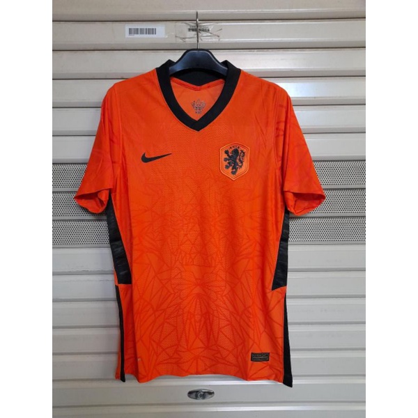 Jersey negara belanda home euro player issue 2021