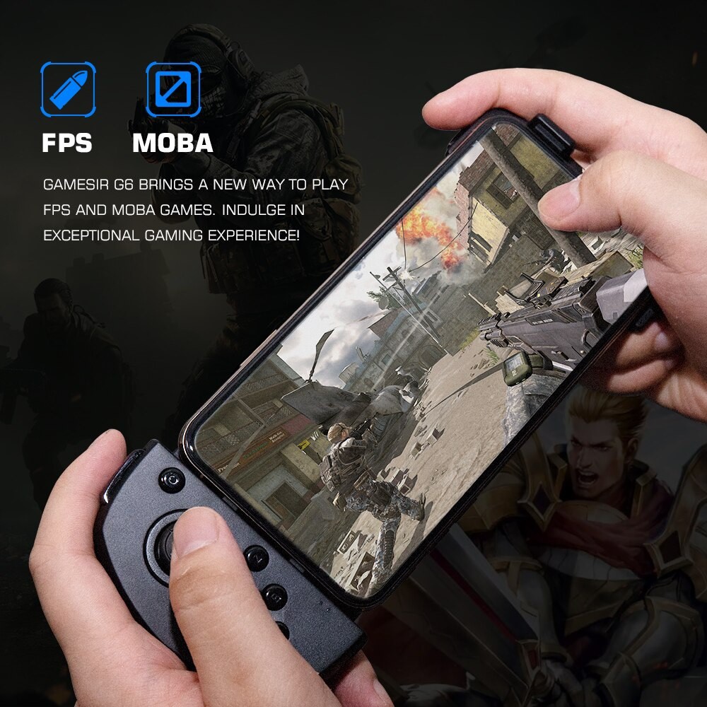 GAMESIR G6 - Bluetooth Mobile One-Handed Gaming Touchroller Gamepad
