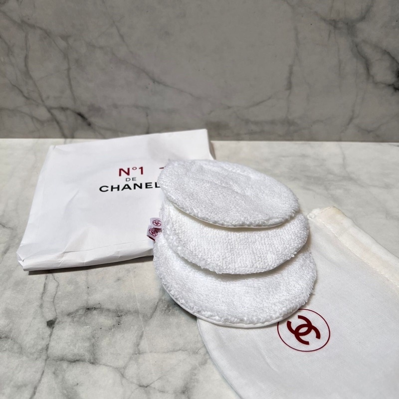 Jual CHANEL N1 de Chanel Cotton Pads 3 (reusable) Shopee Indonesia