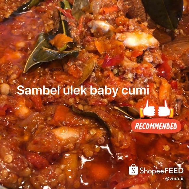 

Sambel Ulek Baby Cumi (Sambel Dong Ci)
