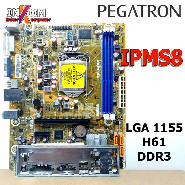 Mainboard Motherboard Mobo Oem Pegatron  H61 Plus Processor G1630