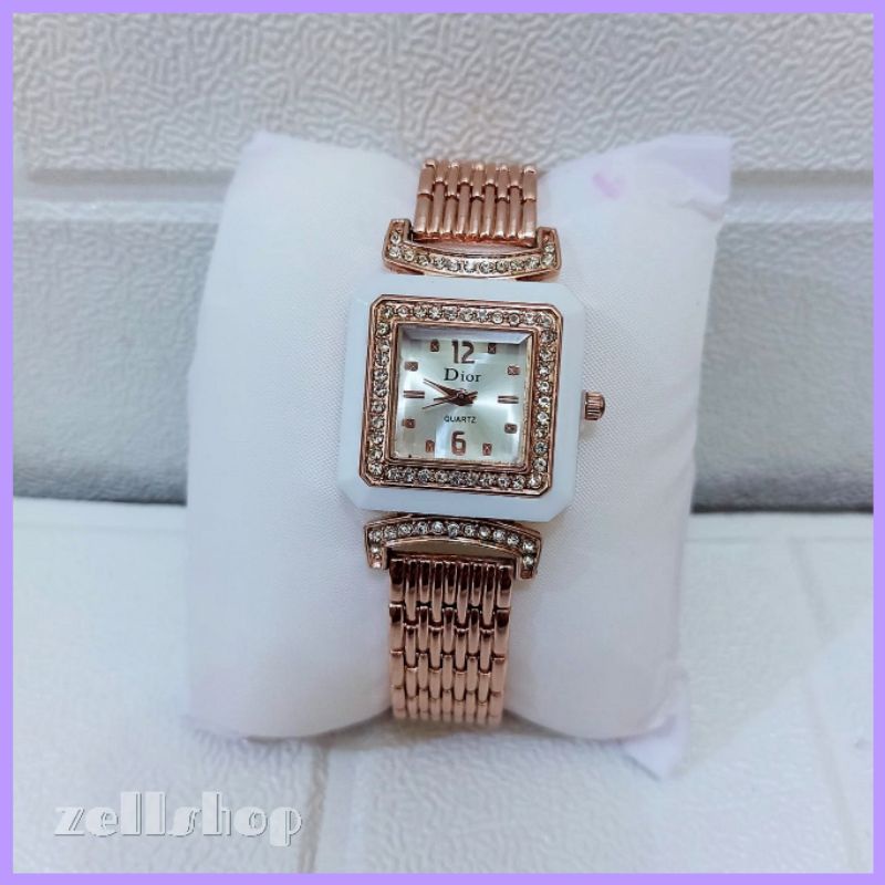 jam tangan wanita mewah LV premium by zellshop