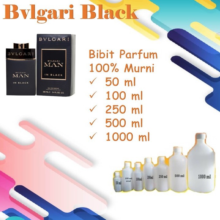 Bibit Biang Parfum Murni 100% BVLGARI BULGARI BLACK