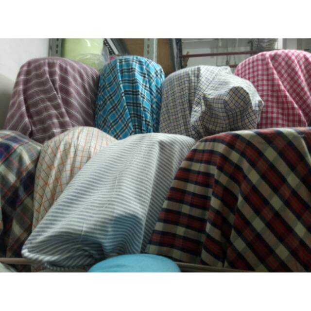 Kain Linen Motif Bahan Linen Import Shopee Indonesia