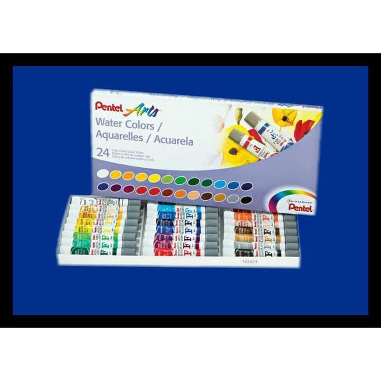 

BAYAR DITEMPAT CAT AIR / WATERCOLOUR PENTEL 24 WARNA KODE 72