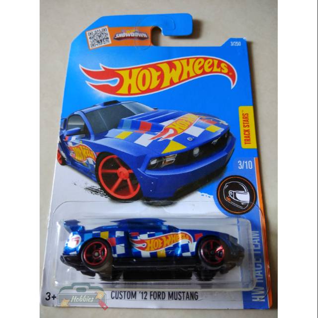 HW Hotwheels - Custom '12 Ford Mustang Blue Original