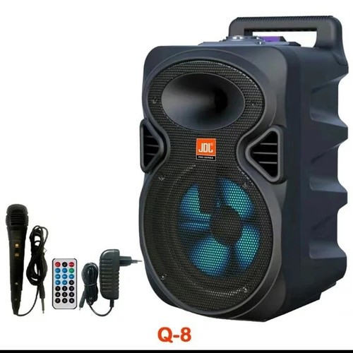 (PENGIRIMAN KHUSUS JNT/JNE/EKSPEDISI) Speaker Meeting JDL Q8 L-Speaker Portable