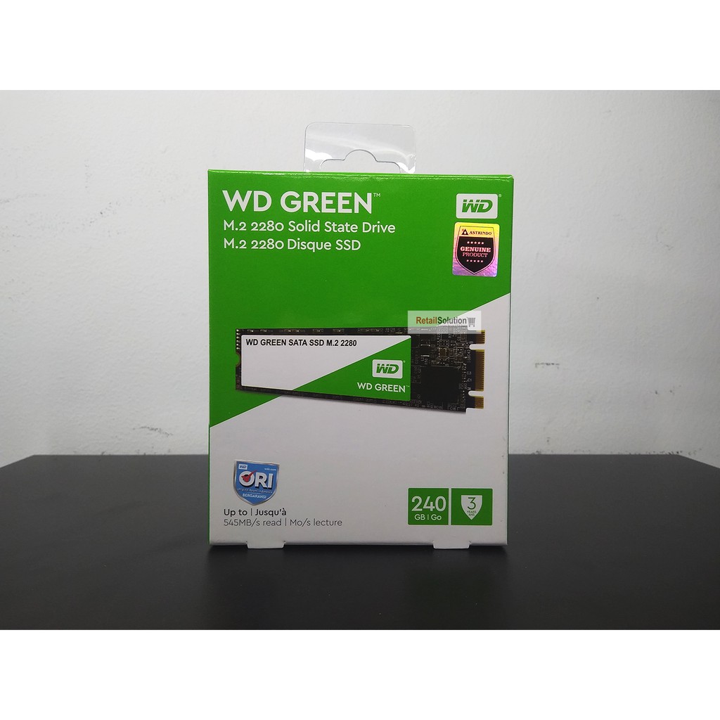 SSD WD Green 240GB M.2 2280 ORI - SSD M2