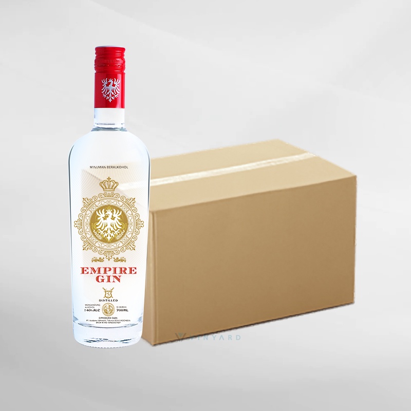 Empire Gin 700ml 1 Dus  ( isi 12 Botol )