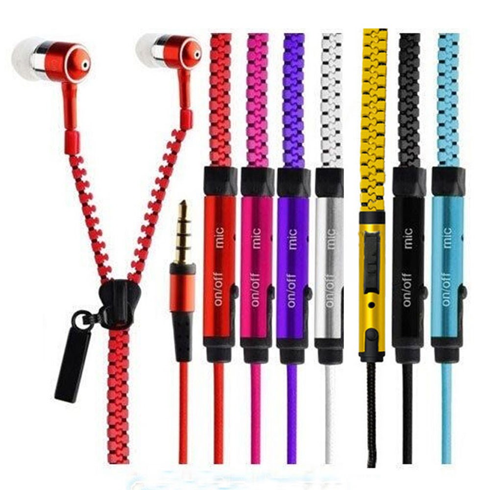 Trend-Universal Earphone Zipper Resleting With Hands Free