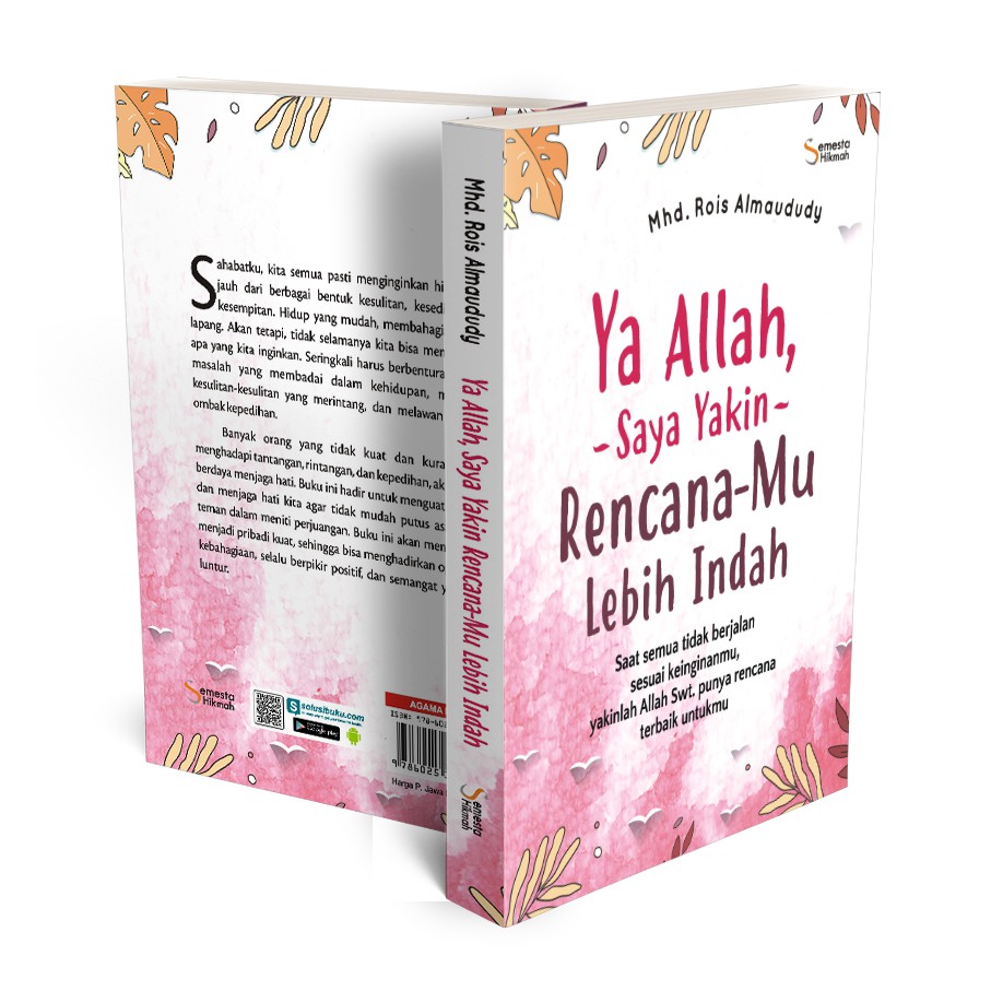 Buku Islami - Ya Allah, Saya Yakin Rencana-Mu Lebih Indah - Buku Motivasi Buku Inspirasi Best Seller-2