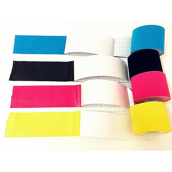 TERLARIS Kinesio Tape 5M Tape Original Therapy Tape  5CM X 5CM warna random opp