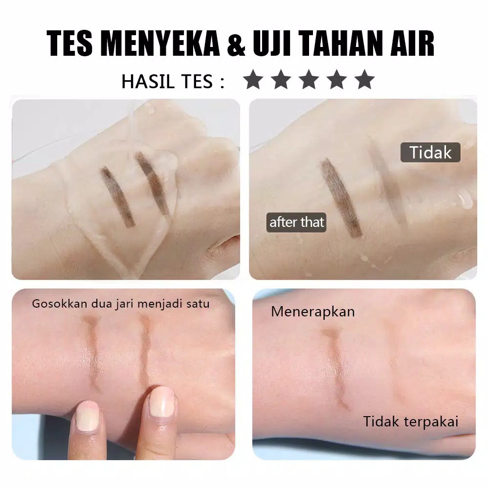 SANIYE Gel Alis Bulu Mata Mascara Eyebrow Eyelash Fixer Tranparant