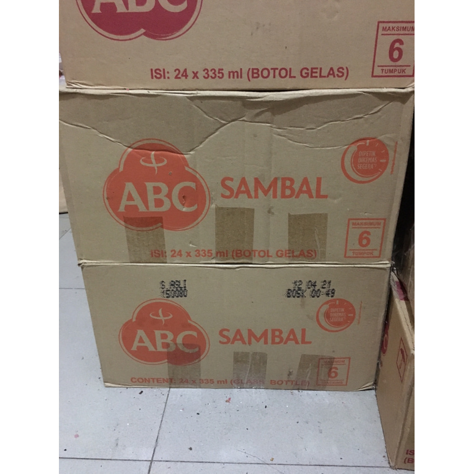 

Flash Sale - Sambal Abc Sachet 21 X 24 X 8G Dus / Sambel Abc Bungkusan / Abc Sachet