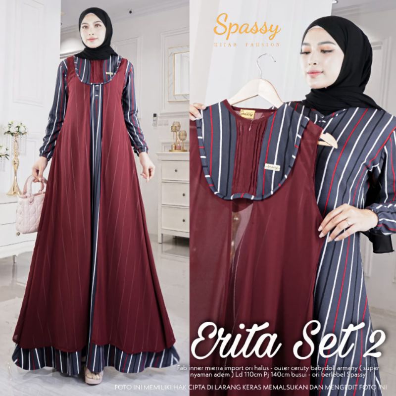 ERITA SET 2 #SPASSY #TERBARU #NEWARRIVAL #ORI