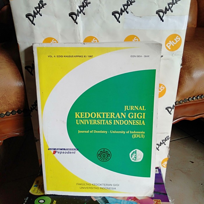ORI JURNAL KEDOKTERAN GIGI UNIVERSITAS INDONESIA