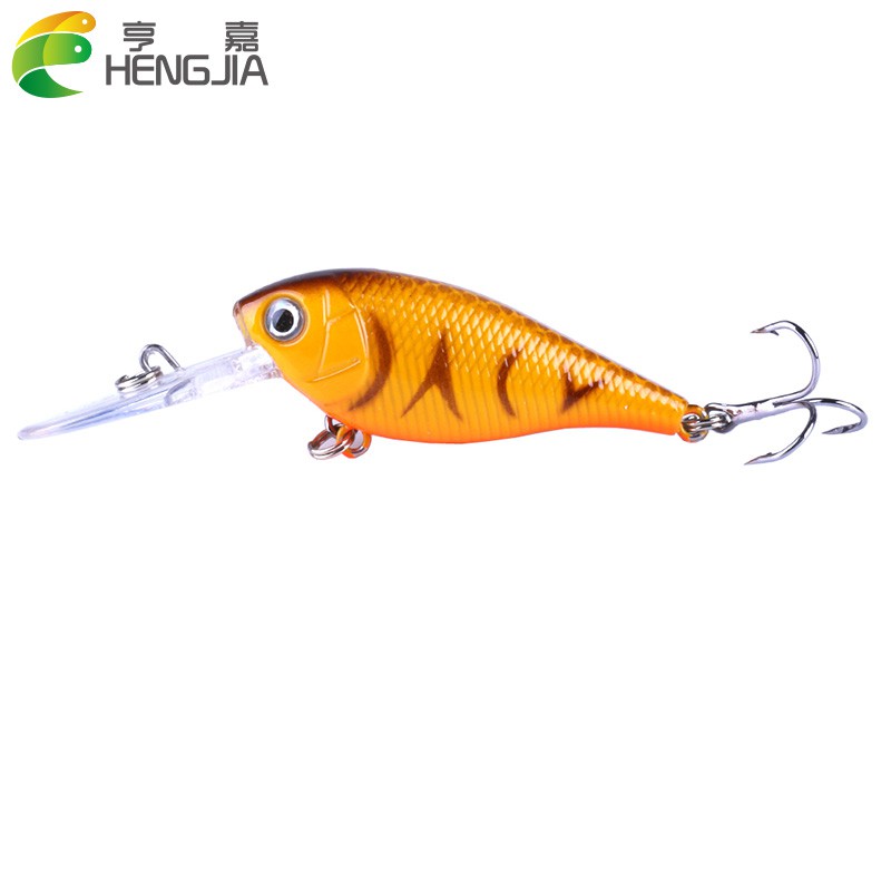 HENGJIA 3pcs new minnow umpan pancing crankbait ikan fishing lure bass bait 2.7m-3.6m