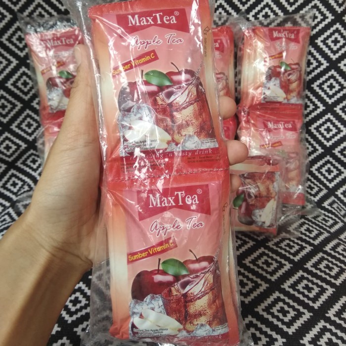 

Bb0621D Maxtea Max Tea Peach Tea/ Apple Tea Teh Apel Teh Persik - Peach Tea 0547771