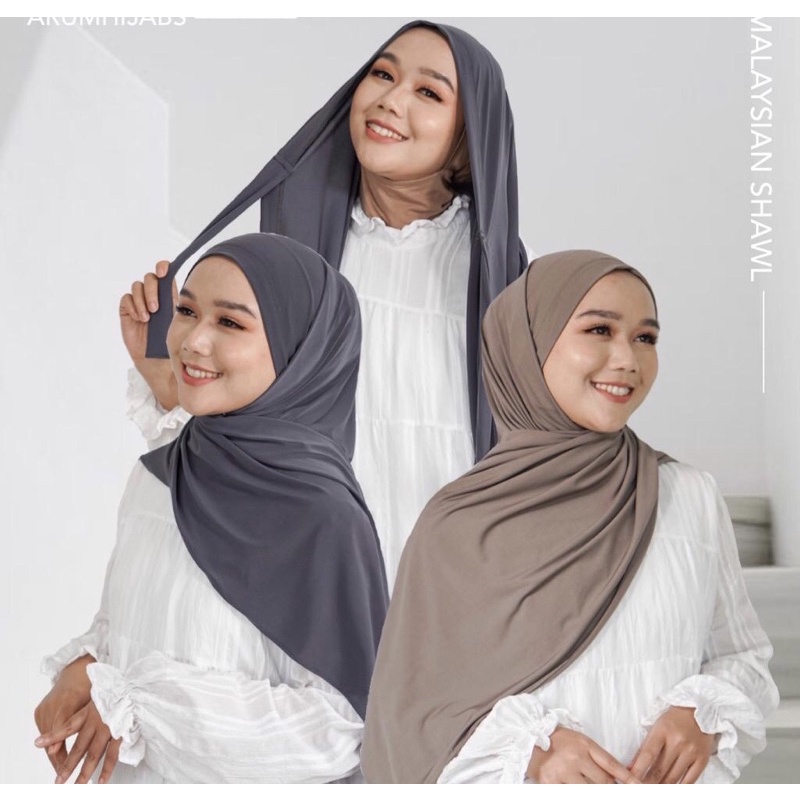 Pashmina Instan Tali Malaysian Shawl