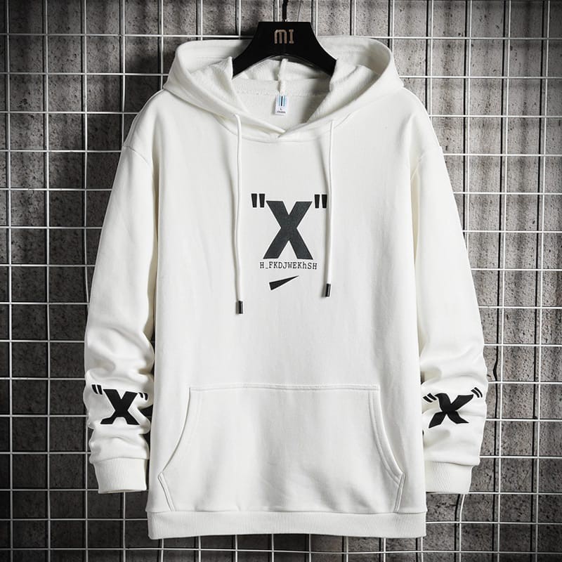 Sweater Pria Grosir - X Hoodie