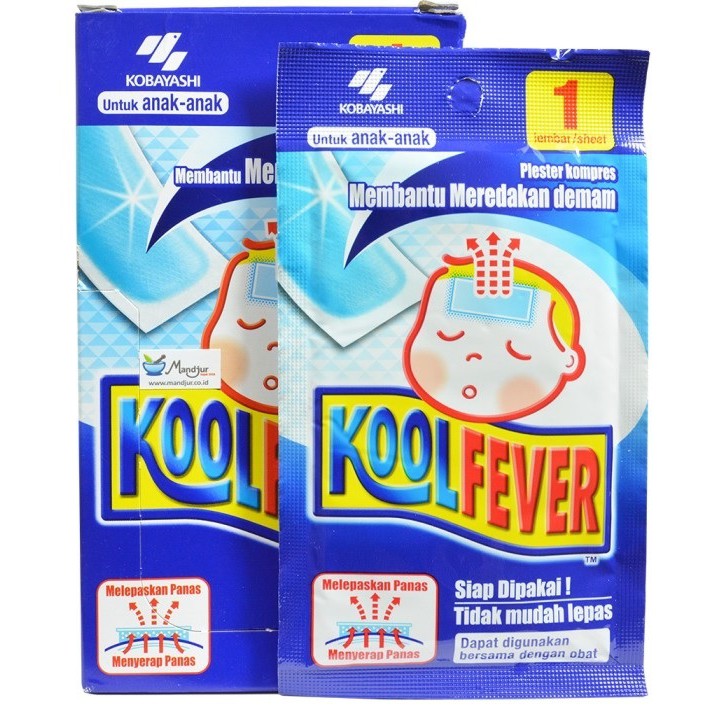 KoolFever / Kool Fever Pereda Demam Anak Isi 1 Lembar