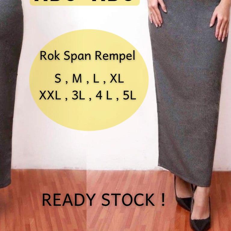 Rok Panjang Kerja Wanita Kantor Hitam / Rok Span Kerja Wanita / Rok Span Panjang Kantor Wanita / Rok